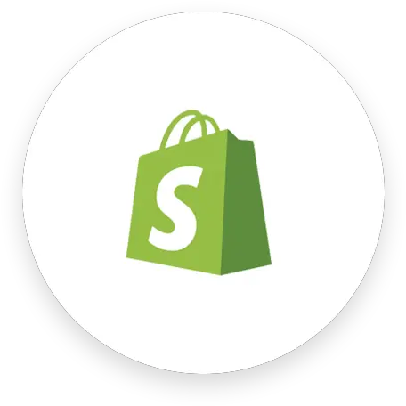  Redstage The B2b Ecommerce Agency Development Shopify Symbol Png Ecommerce Icon In Cercle Png