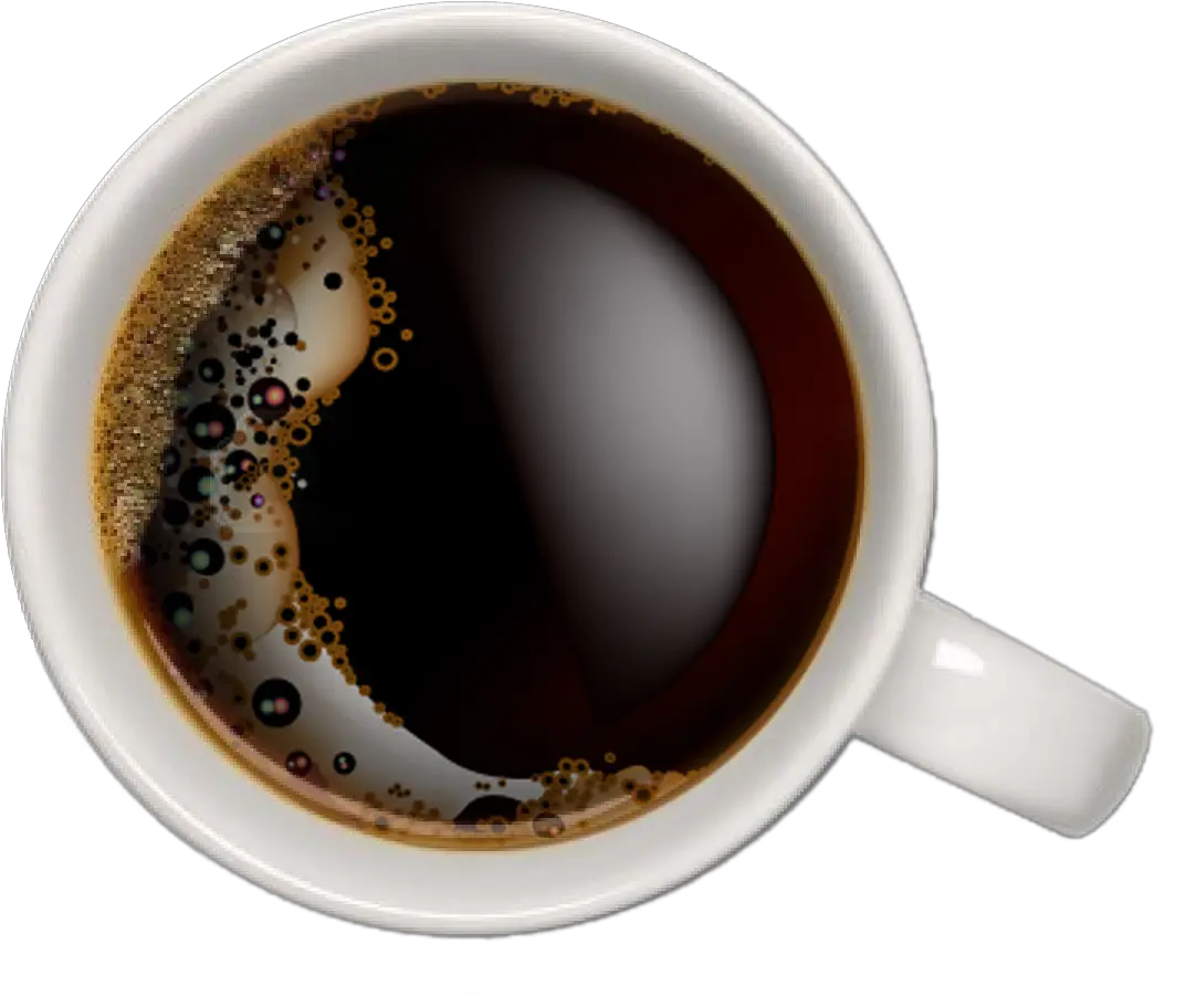  Download Café 1 Cup Of Coffee Top View Png Image With No Coffee Mug Top Png Cup Of Coffee Transparent