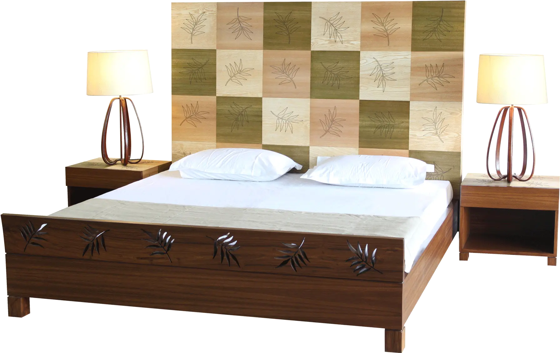  Download Flying Leaves Double Bed Bed Png Image With No Bed Frame Bed Png