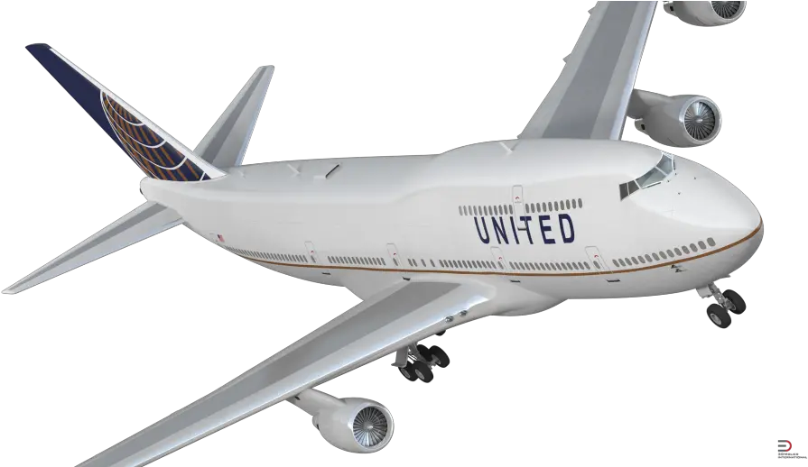  Download 1 Boeing 747 400er United Boeing 747 Png Boeing Png