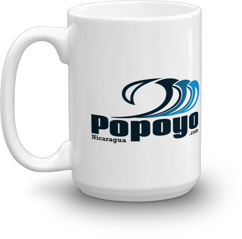  Popoyo Wave Mug Coffee Cup Png Wave Logo