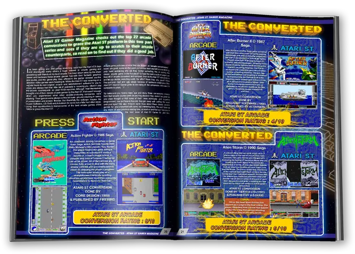  Atari St Gamer Magazine Issue One Graphic Design Png Atari Png