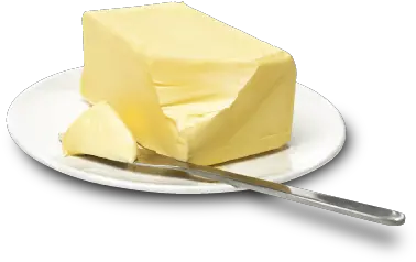  Kiwi Pure Butter Butter On Plate Png Butter Png