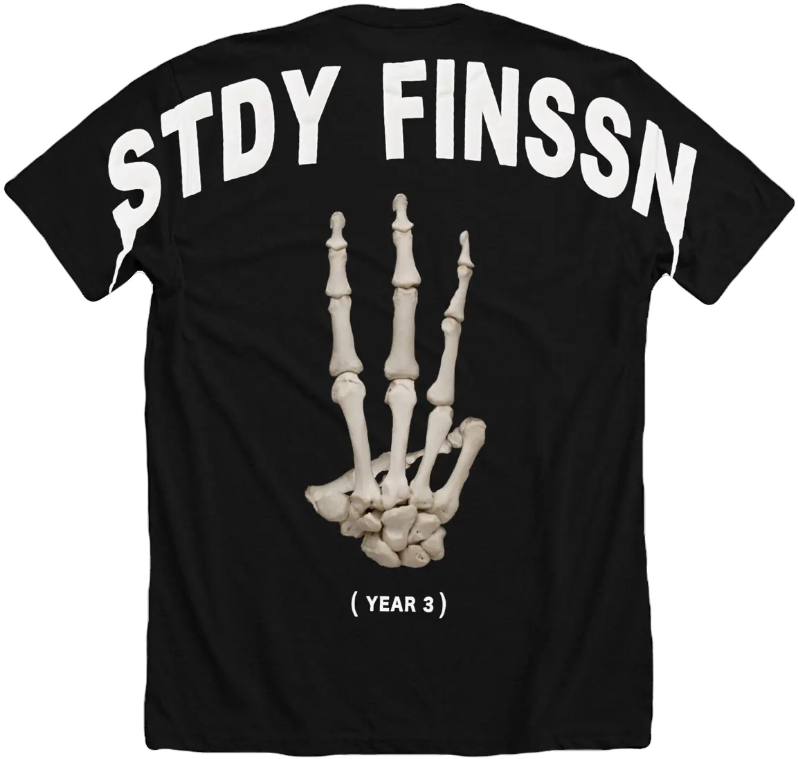  Yr3 Skeleton Hand Graphic Tee Mysite Unisex Png Skeleton Hand Icon