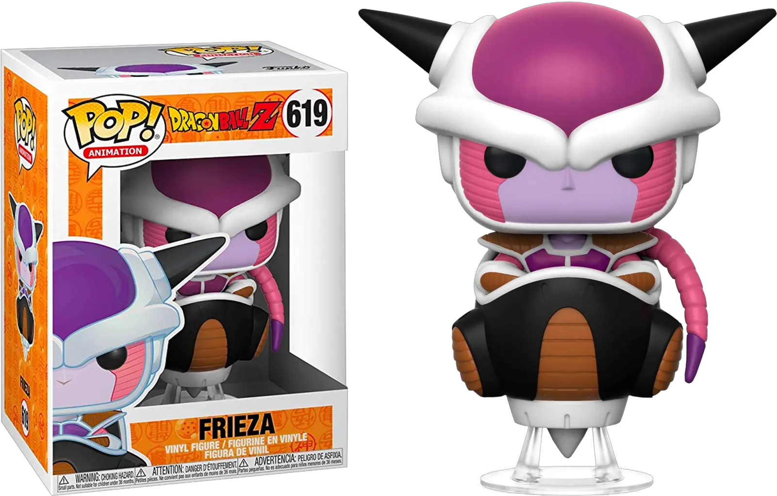  Dragon Ball Z Frieza 619 Pop Vinyl Frieza Funko Pop 619 Png Frieza Icon