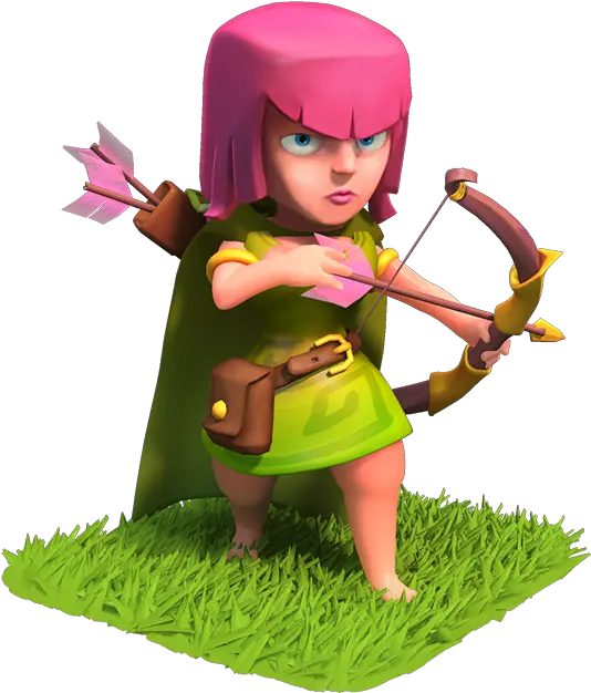  Download Clash Of Clans Archer Png Image With No Barbarian Archer Clash Of Clans Coc Icon Download