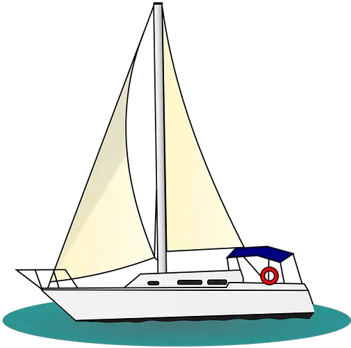  Boat Sailing Sail Yacht Clipart Png Yacht Png