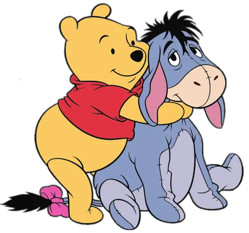  Holding Eeyore Transparent Png Winnie The Pooh And Eeyore Eeyore Transparent