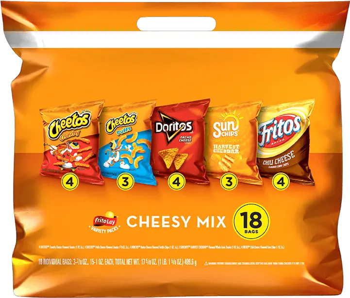  Frito Lay Cheesy Mix Variety Pack Variety Packs Frito Lay Cheesy Mix Png Lays Png