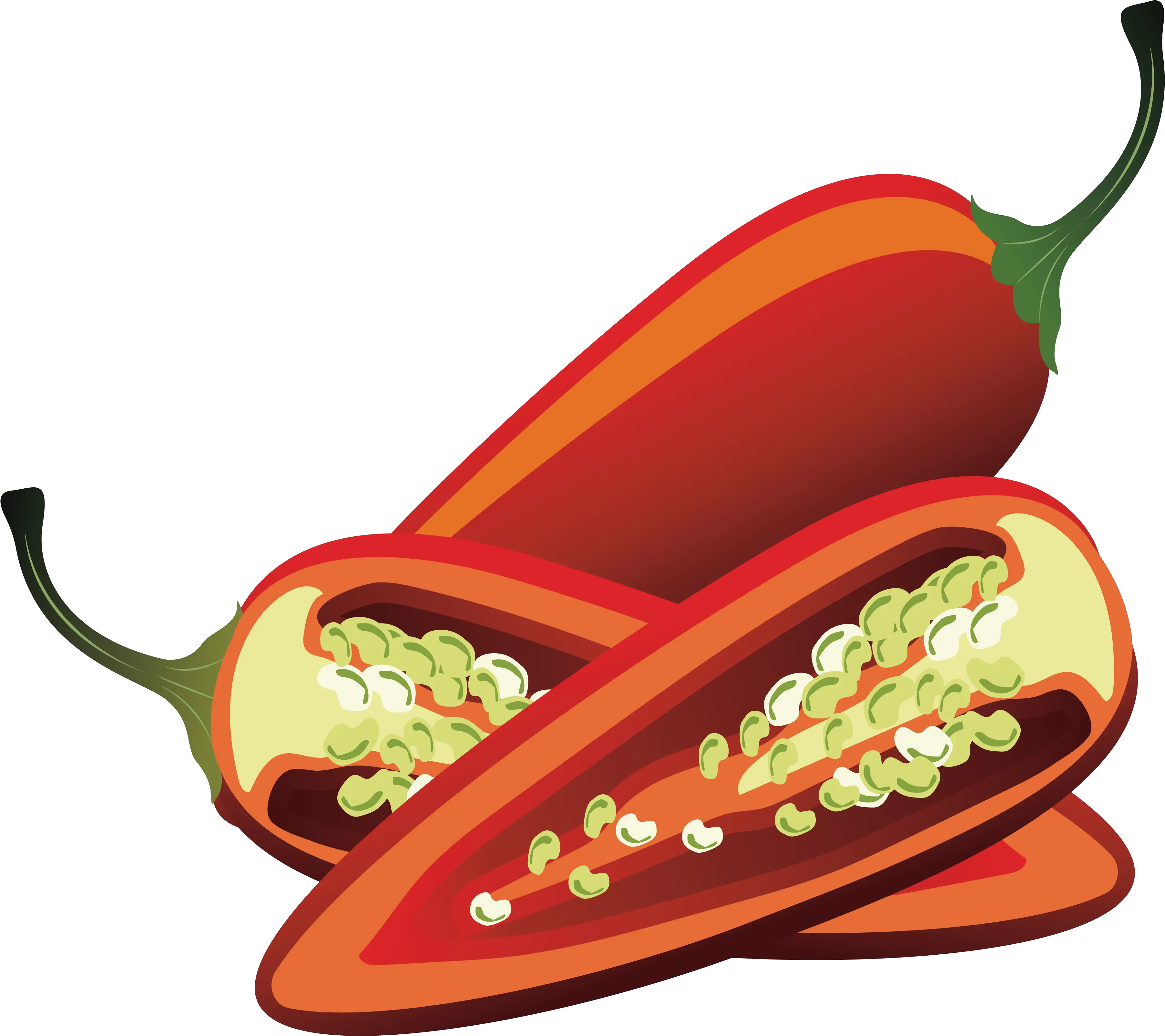  Jalapexf1o Bell Pepper Facing Heaven Mexican Cuisine Chile With Seed Clipart Png Pepper Png