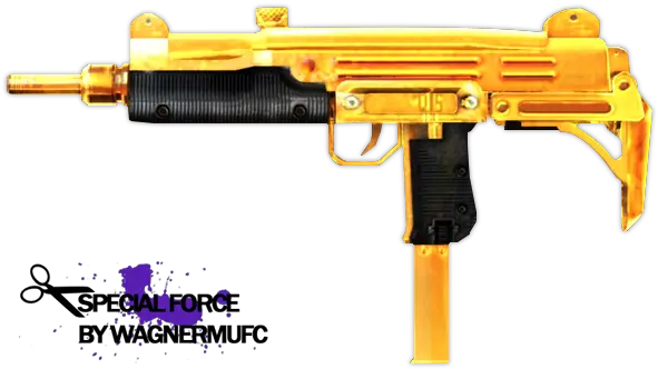  Gold Uzi Png Uzi Gold Png Uzi Png