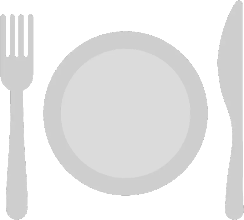  Fork And Knife With Plate Emoji Clipart Circle Png Fork Knife Png