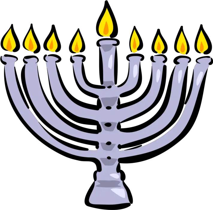  Jewish Chanukah Hanukkah Vector Graphics Png Menorah Png