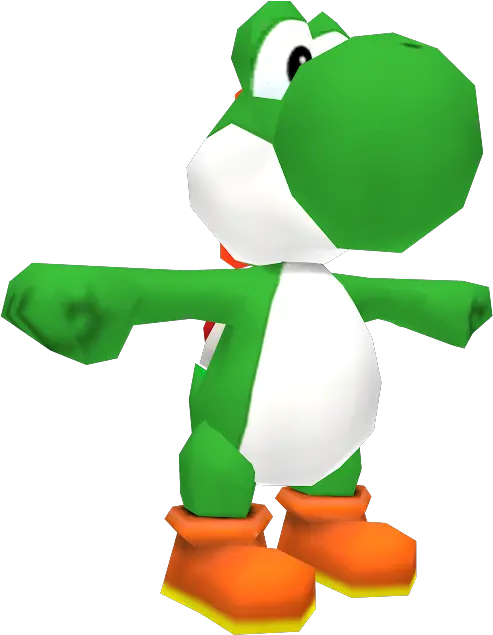  Wii Mario Kart Wii Yoshi The Models Resource Yoshi Mario Kart Wii Png Wii Png