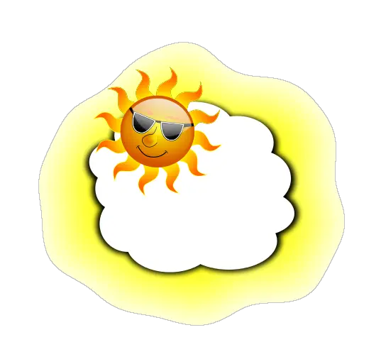  Beat The Heat Sun Transparent Png Sun With Sunglasses Png Summer Sun Png