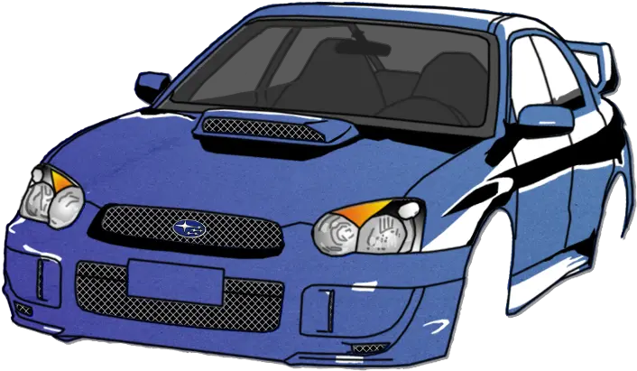  Drawing Sti Automotive Decal Png Subaru Png