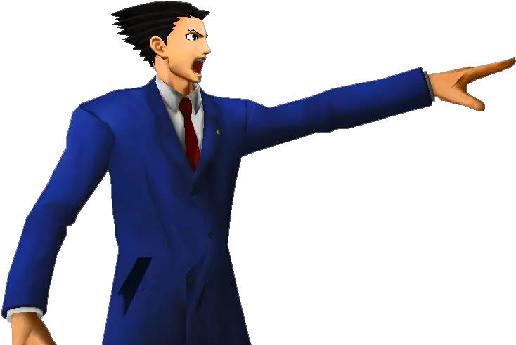  Brawl Vault Phoenix Wright Smash Bros Ultimate Png Phoenix Wright Png