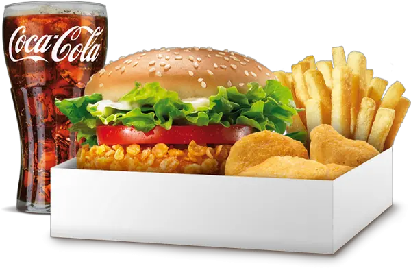  Fast Burger King With Coco Cola Png Fast Food Png