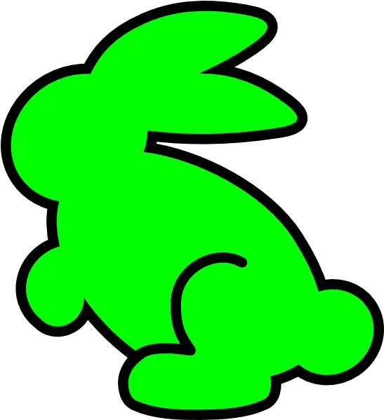  Green Bunny Png Clip Arts For Web Clip Arts Free Png Easter Bunny Black And White Bunny Clipart Png