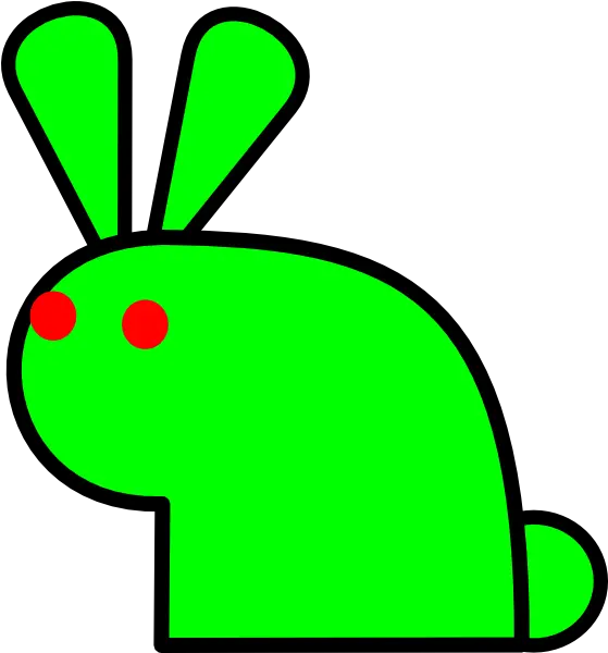  Green Rabbit Png Clip Arts For Web Clip Arts Free Png Clip Art Rabbit Clipart Png