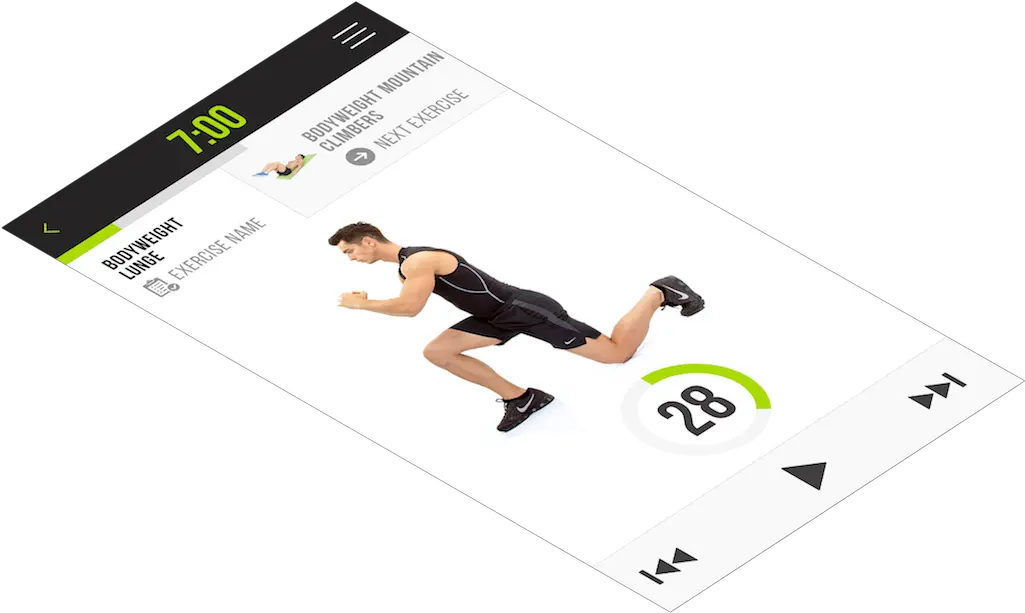  Vgfit For Running Png 7 Minute Workout Icon