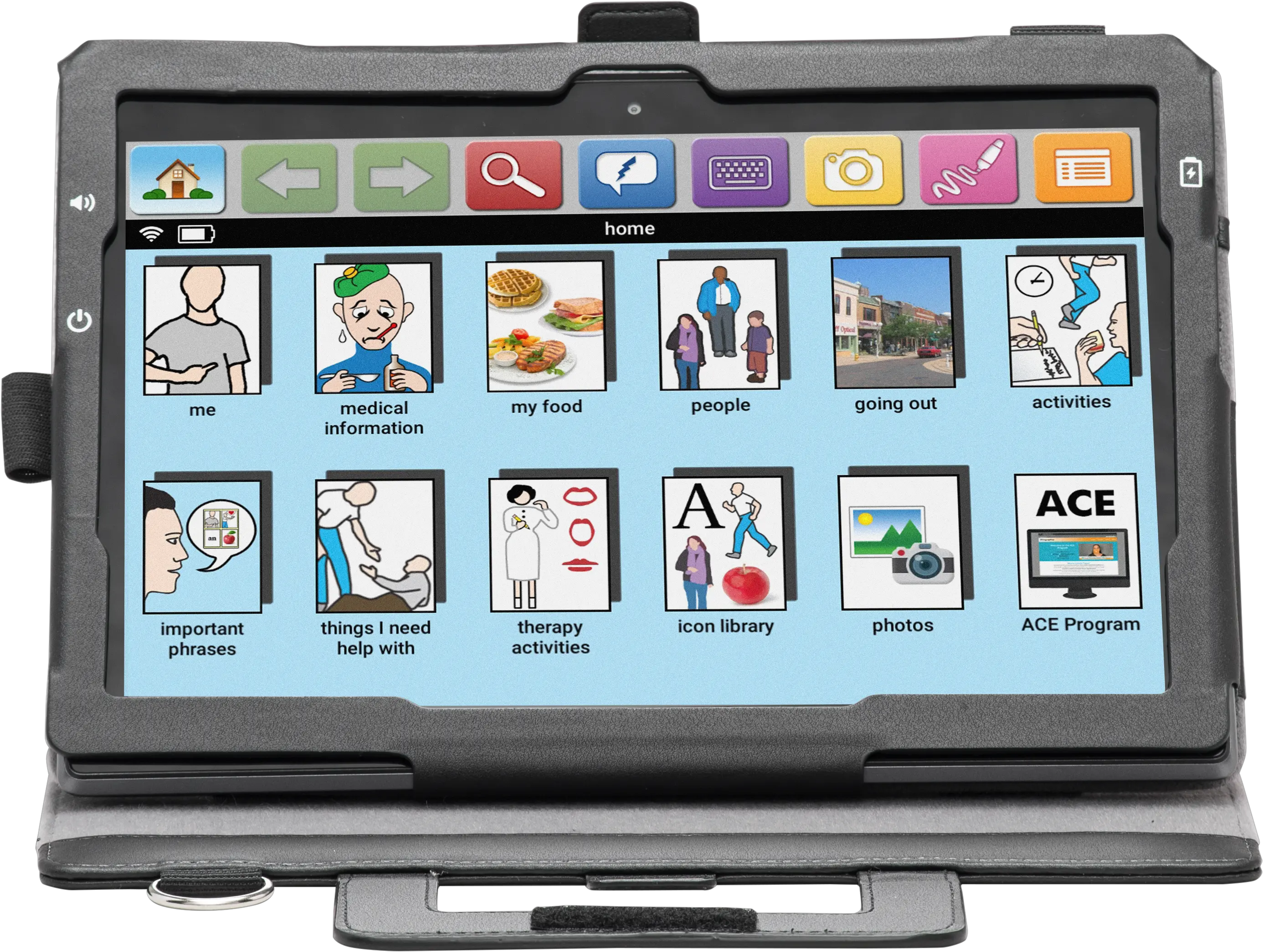  What Is An Aac Device Overview And Benefits Lingraphica Portable Png Smart Device Icon