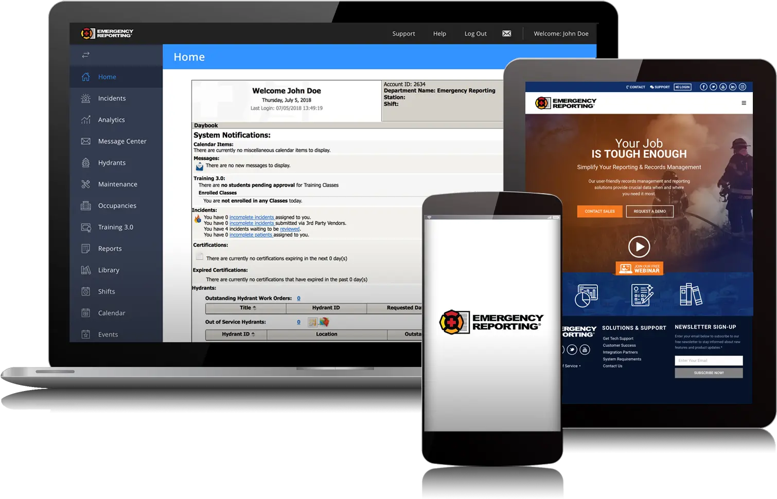  How Er Fire Software Transformed Me Into A U201cdigital Technology Applications Png Emergency Department Icon