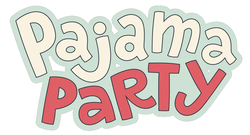  Holiday Clipart Pajama Party Pajama Party Text Png Holiday Party Png