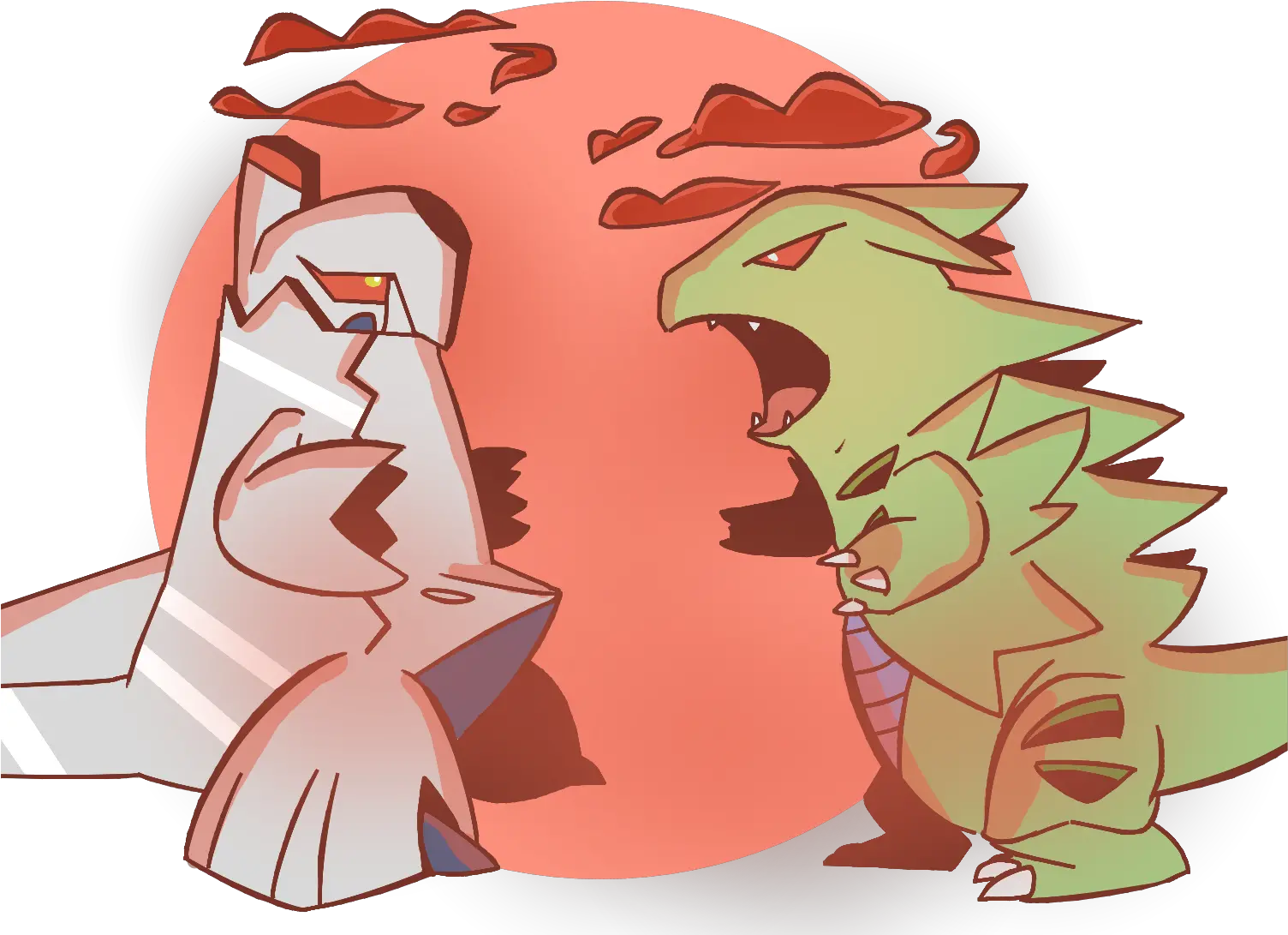  Dynamax Tyranitar Vs Duraludon Pokemonswordandshield Png