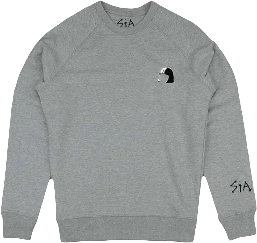  Crew Neck Sweatshirt Merch Sia Png Sia Transparent