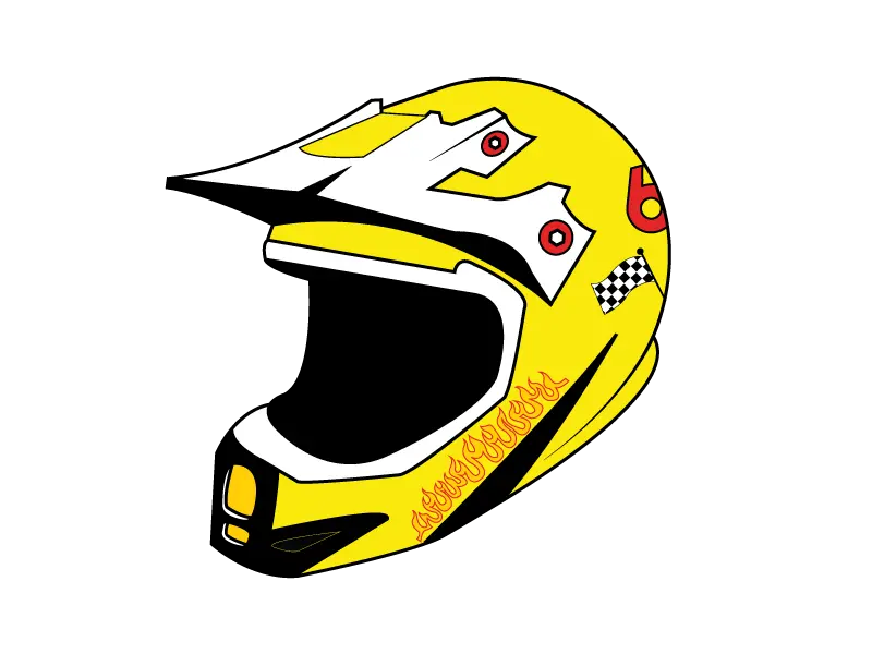  Racer Helmet Vector Png Logo Flame Fire Motorcycle Helmet Helmet Png