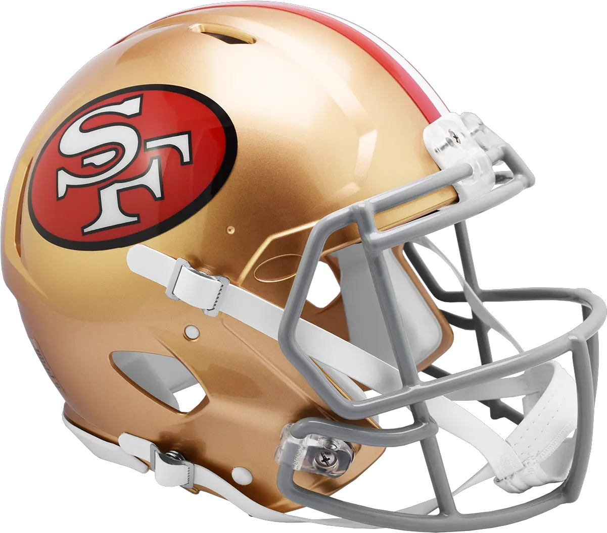  San Francisco 49ers Authentic Speed 1964 1995 Throwback 49ers Riddell Speed Helmet Png 49ers Icon