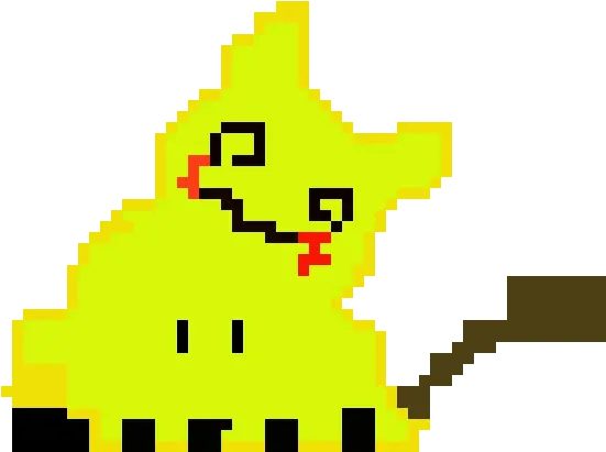  Mimikyu Pixel Art Maker Cartoon Png Mimikyu Png