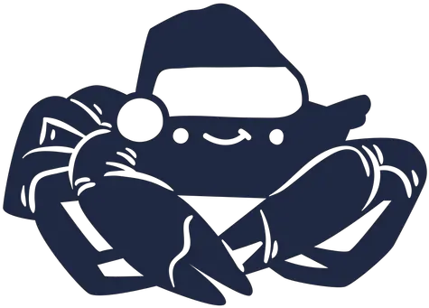  Cute Crab Pirate Eyepatch Transparent Png U0026 Svg Vector Christmas Crab Png Penguin Icon League