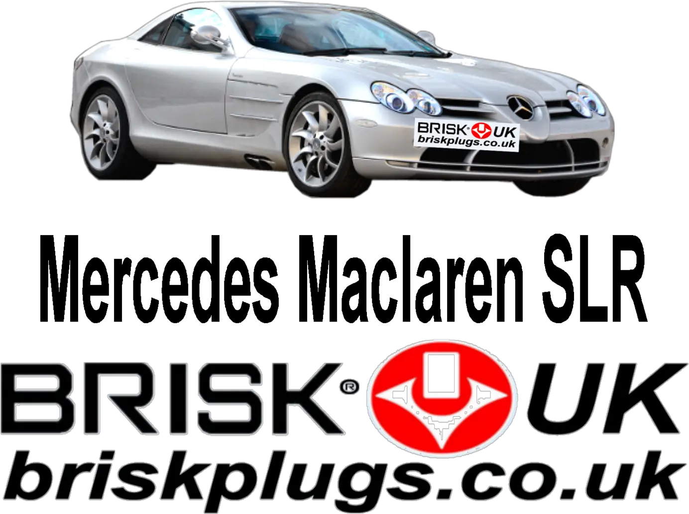  Mercedes Mclaren Slr 54 04 10 Brisk Racing Spark Plugs Brisk Png Mclaren Png