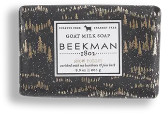  Snow Forest Goat Milk Soap Label Png Transparent Snow