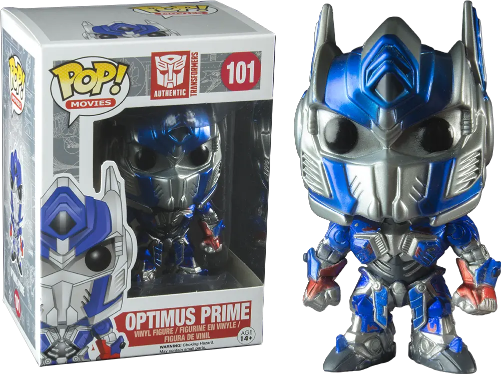  Pop Movies Transformers Optimus Prime Metallic Funko Pop Optimus Prime Png Optimus Prime Png