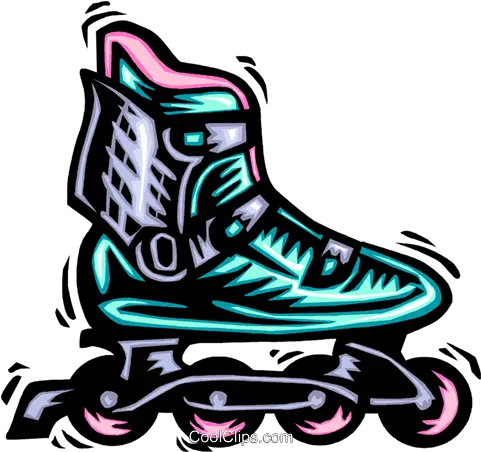  Roller Blades Royalty Free Vector Clip Art Illustration Roller Blades Clipart Png Roller Skates Png