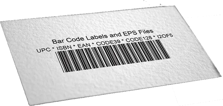  Type Of Barcode And Application Horizontal Png Magazine Barcode Png