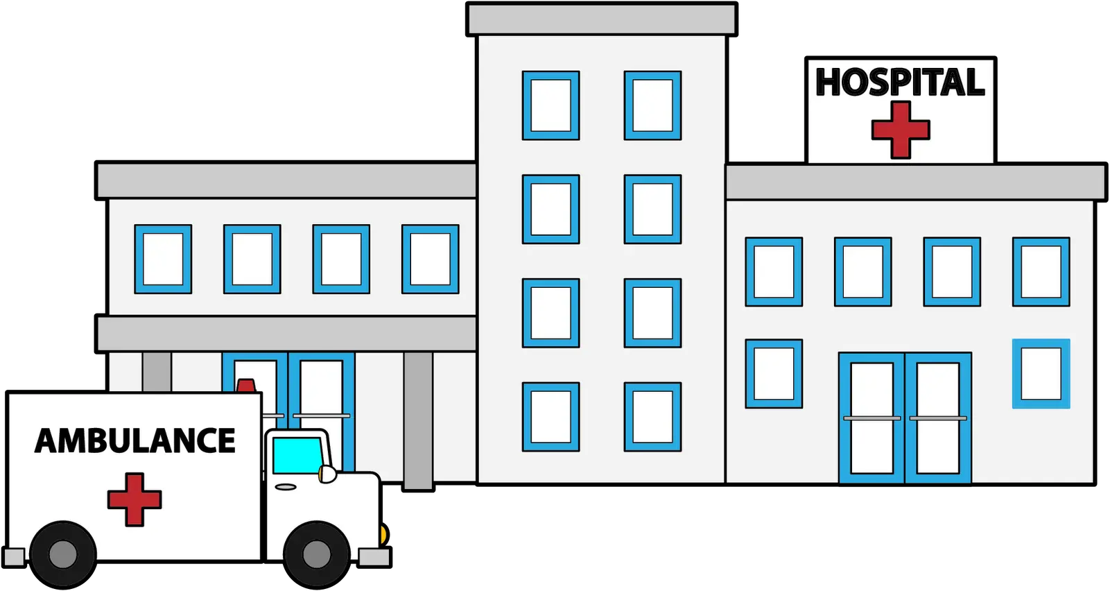  Image Of Hospital Building Clipart 6 Clip Art Hviezdoslavovo Square Png Building Clipart Png