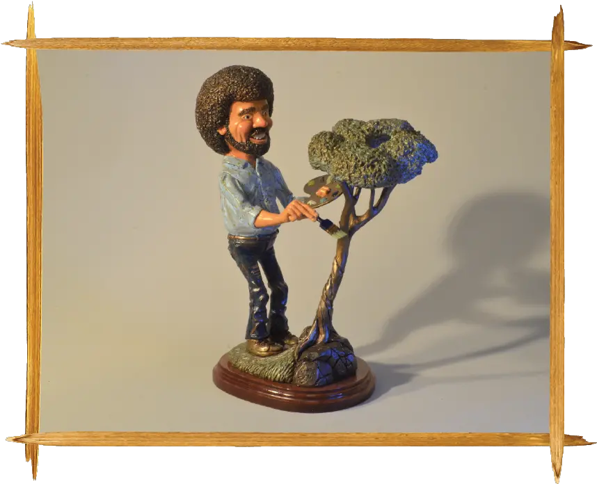  Bob Ross Biography Picture Frame Png Bob Ross Png