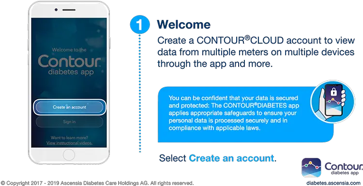  Contour Diabetes App Png Learn More Button Transparent