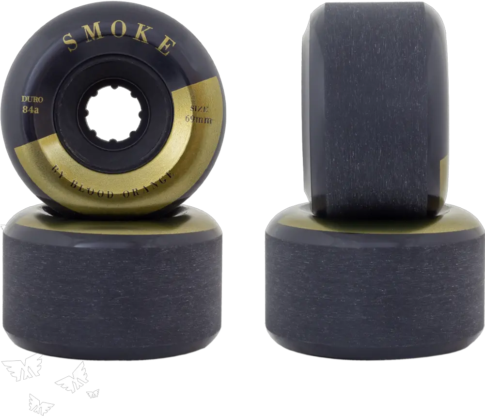  Smoke 84a Longboard Skateboard Wheels Blood Orange Longboard Wheels Png Tire Smoke Png