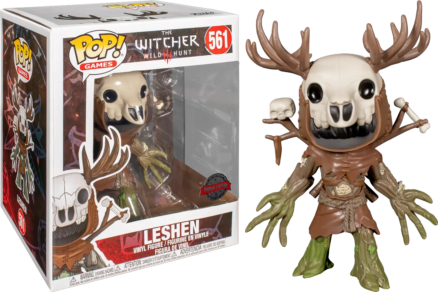  Pop Games The Witcher 3 Leshen 6 Inch Exclusive Funko Pop The Witcher Png Witcher 3 Png