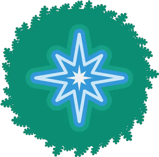  Christmas Wreath Star Icon Png Clipart Image Iconbugcom Hvzda Na Vrchol Stromu Nativity Star Png