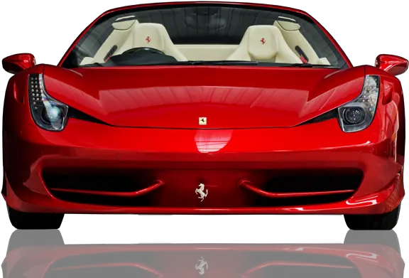  Supercar Group Png Image Ferrari 458 Car Front View Png