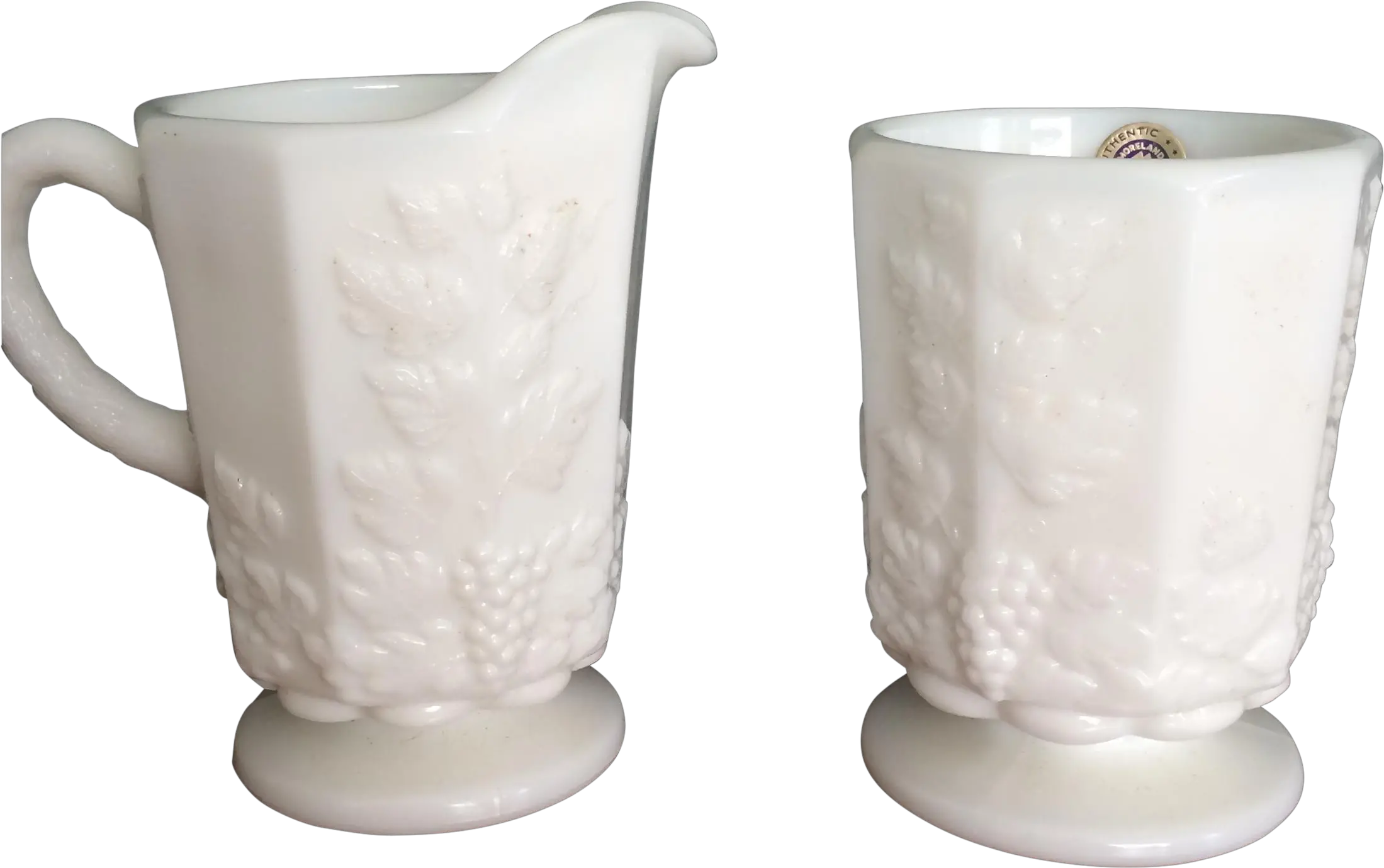  Westmoreland Milk Glass Sugar Tea Service Cup Png Milk Glass Png