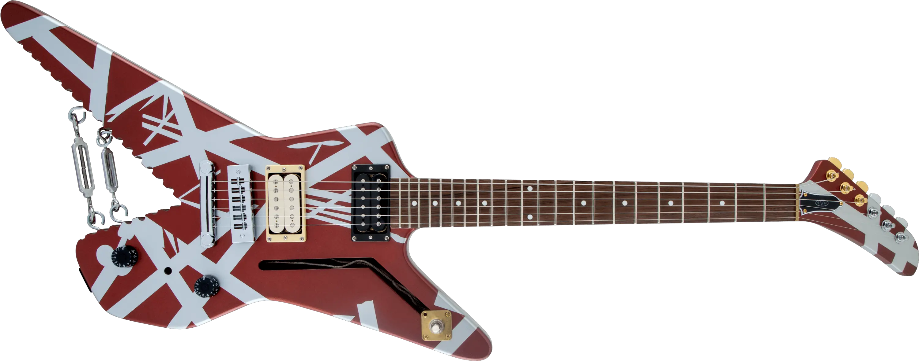  Striped Series Shark Pau Evh Shark Png Van Halen Logo Png