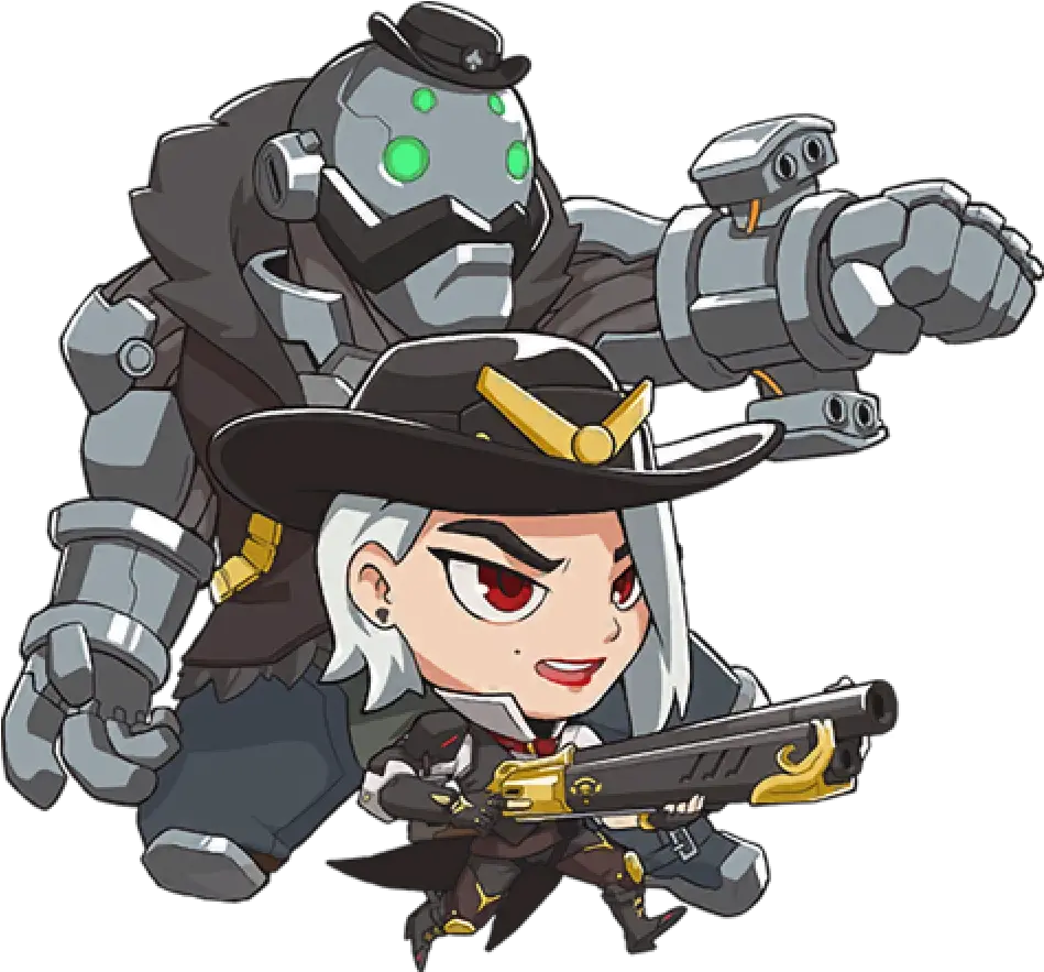  Download Overwatch Ashe Cute Spray Hd Ashe Cute And Pixel Sprays Png Ana Overwatch Png