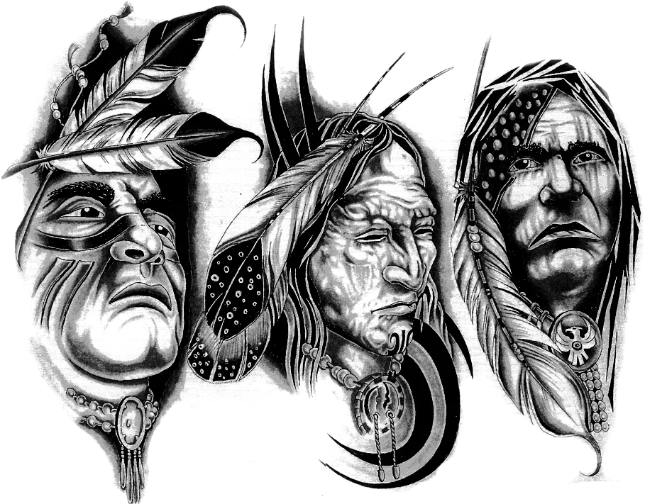  Neck Tattoo Designs Download Native American Tattoo Designs Png Neck Tattoo Png